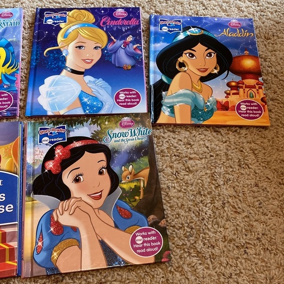 Story reader books only lot of 7 Disney princess stories - Picture 2 of 2